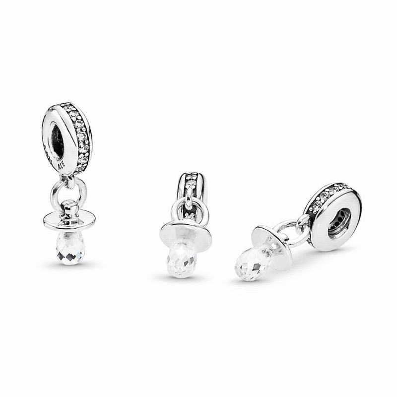 Pandora Pacifier Dangle Charm NZ Sale, Sterling Silver (650349-CHB)